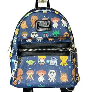 Loungefly Star Wars Chibi Mini Backpack